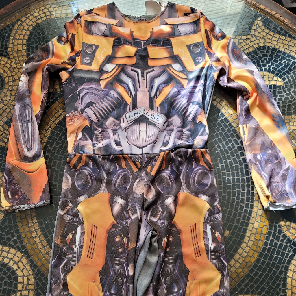 Transformers Bumblebee Costume Boys Size 46 Used
